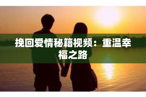 挽回爱情秘籍视频：重温幸福之路