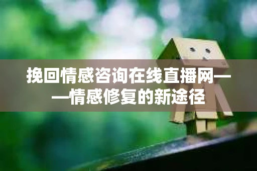 挽回情感咨询在线直播网——情感修复的新途径
