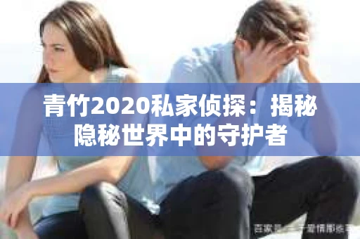 青竹2020私家侦探：揭秘隐秘世界中的守护者