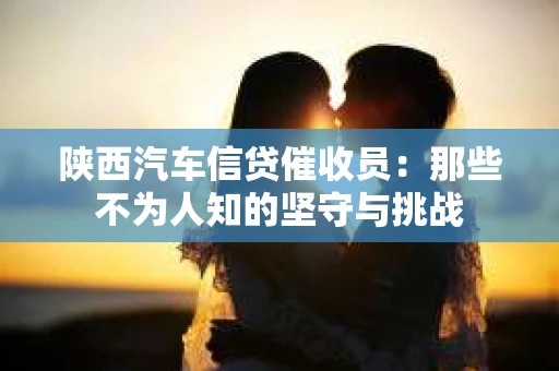 陕西汽车信贷催收员：那些不为人知的坚守与挑战