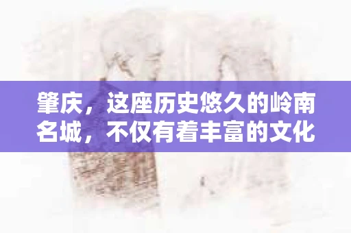 肇庆，这座历史悠久的岭南名城，不仅有着丰富的文化遗产，还有着独特的现代生活节奏。在这个城市里，你是否曾有过需要帮助解决一些棘手问题的时候？或许，你听说过肇庆有私家侦探，那么，他们究竟是怎样的存在呢？