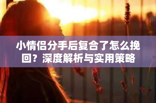小情侣分手后复合了怎么挽回？深度解析与实用策略