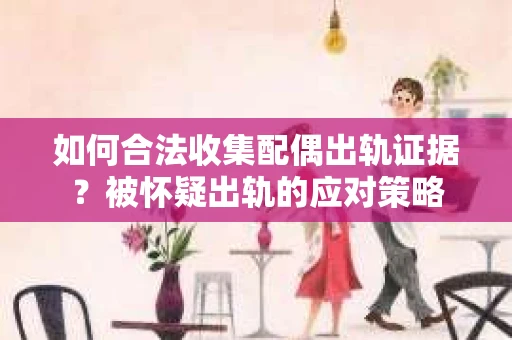 如何合法收集配偶出轨证据?被怀疑出轨的应对策略 如何合法收集配偶出轨证据?被怀疑出轨的应对策略