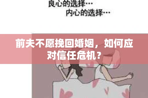 前夫不愿挽回婚姻，如何应对信任危机？